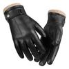 Men's Cold-proof Touch Screen Waterproof Leather Gloves for Winter Warmth Ski Cycling Cycling Warmth Gloves for Women