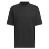 Adidas Mens Logo Mock Neck Loose T-Shirt