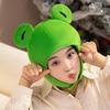 Frog Hat Cozy Cute Funny Warm Novelty Animal Headband for Women Unisex Men
