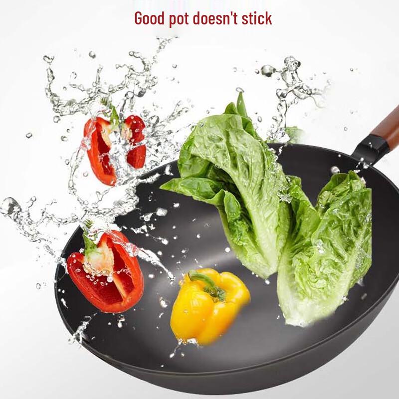 DStt King's Return 30CM Refined Iron Wok