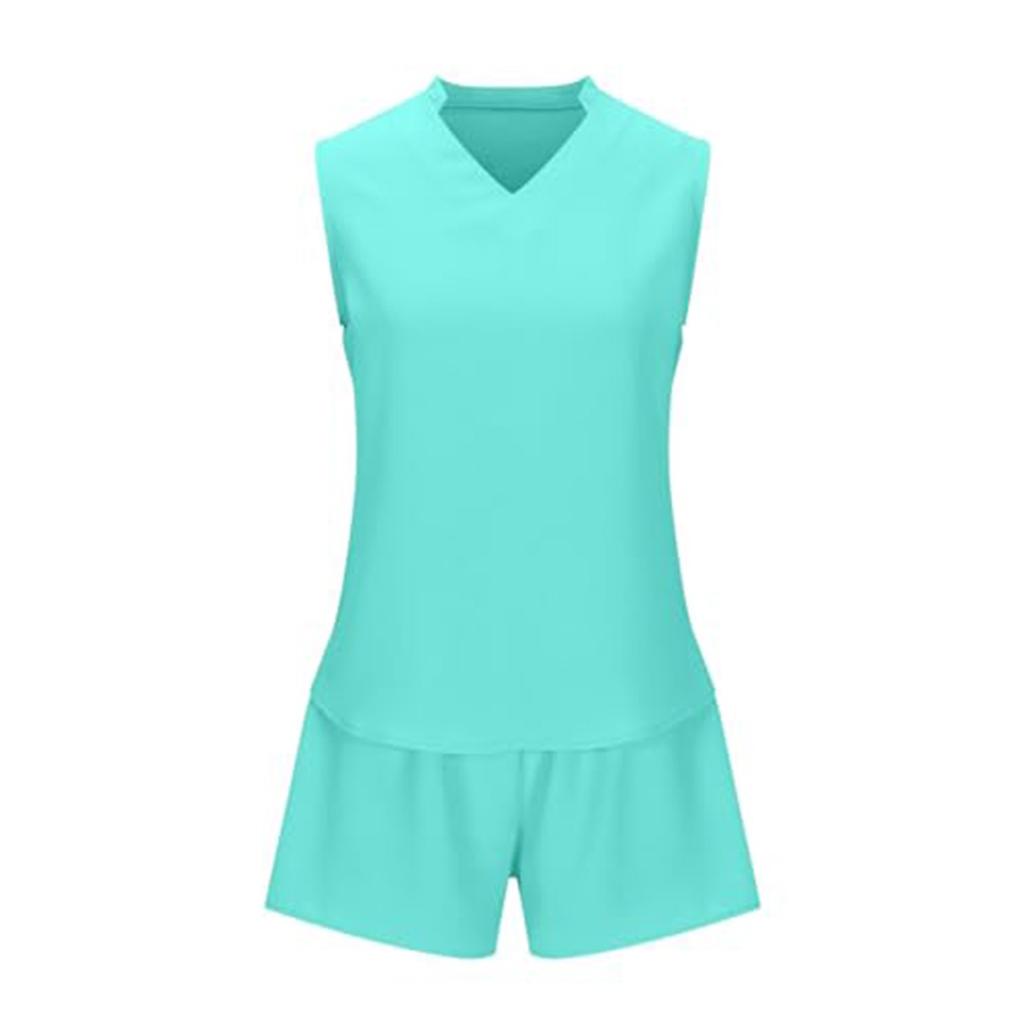 Женские модные повседневные однотонные шорты без рукавов с воротником-стойкой