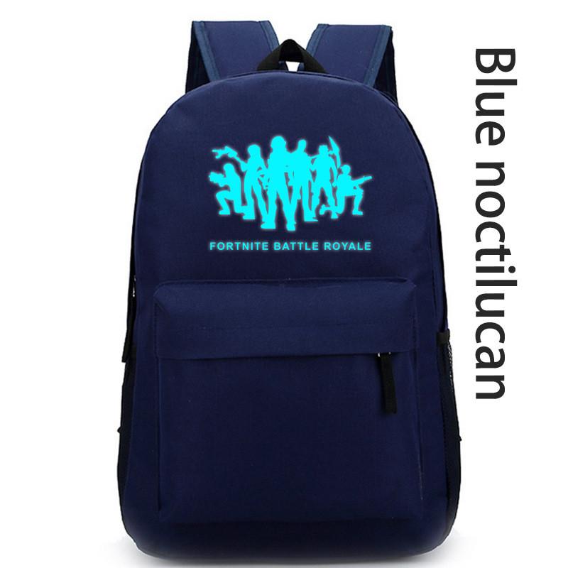 Fortnite Bag Luminous Game Youth Campus Fashion Trend Backpack For Unisex