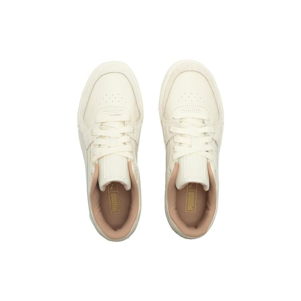 Puma Ca Pro Lux Prm Suede Comfortable Casual Low Top Sneakers Unisex Sneakers White 390133-02