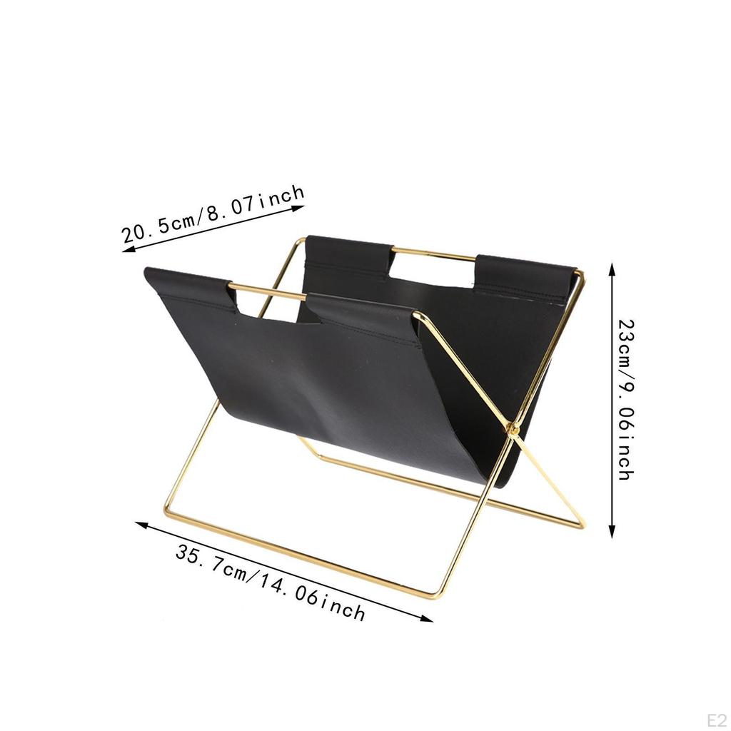 Корзина для хранения журналов, скандинавская металлическая рама, органайзер для файлов и книг, отдельно стоящая