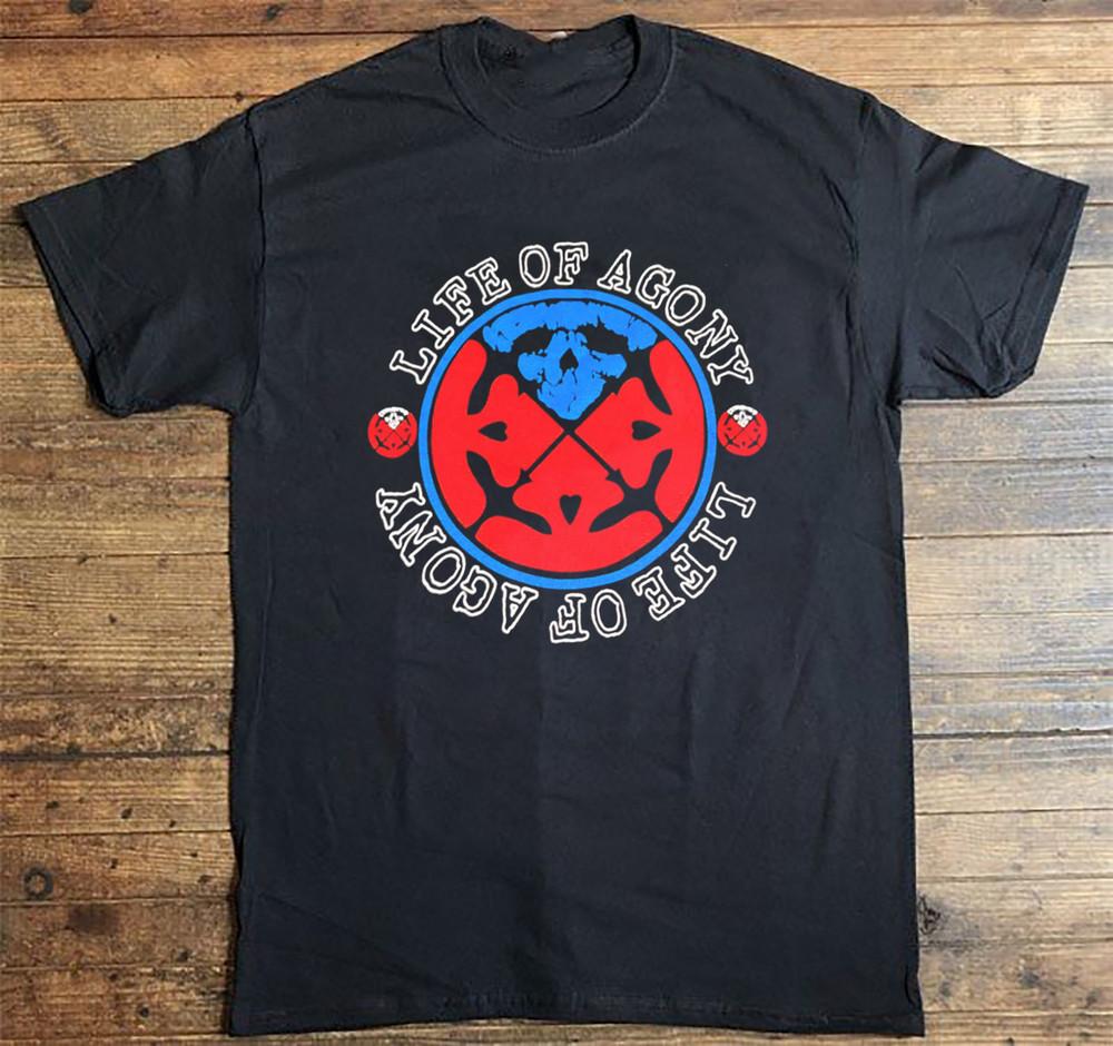 NEW Life Of Agony Logo Classic Band Short Sleeve Black All Size Shirt AG2136 Unisex T-Shirt