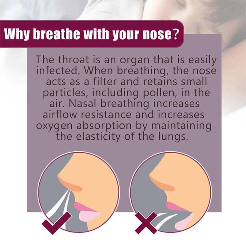 30 шт./кор. наклейки для коррекции полости рта, наклейки против храпа для детей, улучшающие ночной сон, нос, дыхание, пластырь для коррекции полости рта, ортезная лента