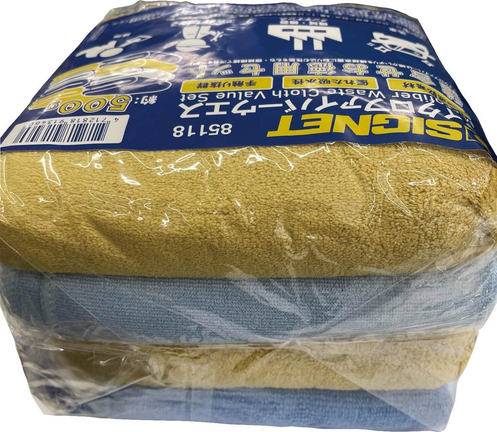 SIGNET влаговпитывающее быстросохнущее полотенце для мытья автомобиля из микрофибры 500 г набор 85118