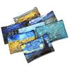 Retro Oil Painting Coin Purse - Classic Ladies' Square Wallet