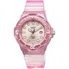 Casio LRW-200HS-4EV Аналоговые часы Прозрачно-розовые Женские Детские Импортная модель