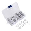200Pcs Flat Washer Aluminum High Temperature Resistant Accessory Set Kit for Maintenance