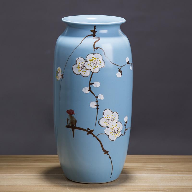 Современная китайская керамическая ваза для сухих цветов – Креативное украшение для дома