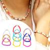 10pcs Bracelet Faux Pearl Colorful Fashionable Personality Women Bracelet Jewelry Gift