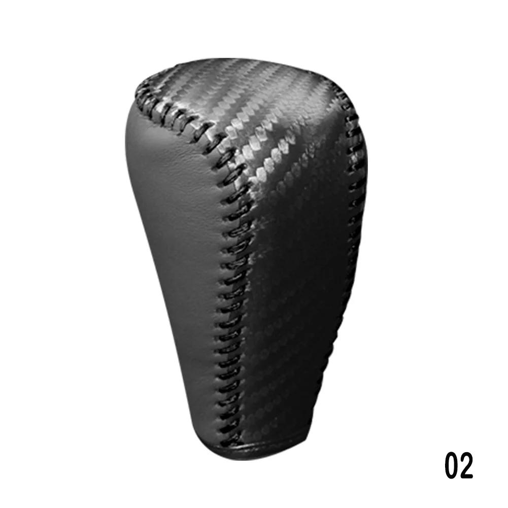 Автомобильная ПУ кожаная ручка переключения передач, чехол для нескользящей ручки переключения передач, защитные чехлы для механической коробки передач для Toyota Camry RAV4