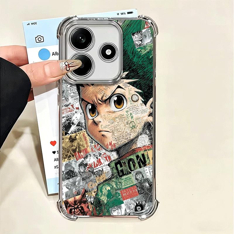 Чехол для телефона Gon из серии Hunter X-Hunters для Xiaomi Poco X7 X8 Pro Max X6 X5 X3 F8 Ultra F7 M8 M7 M5S Redmi 15C 15A 15 14C 13C 12C 1