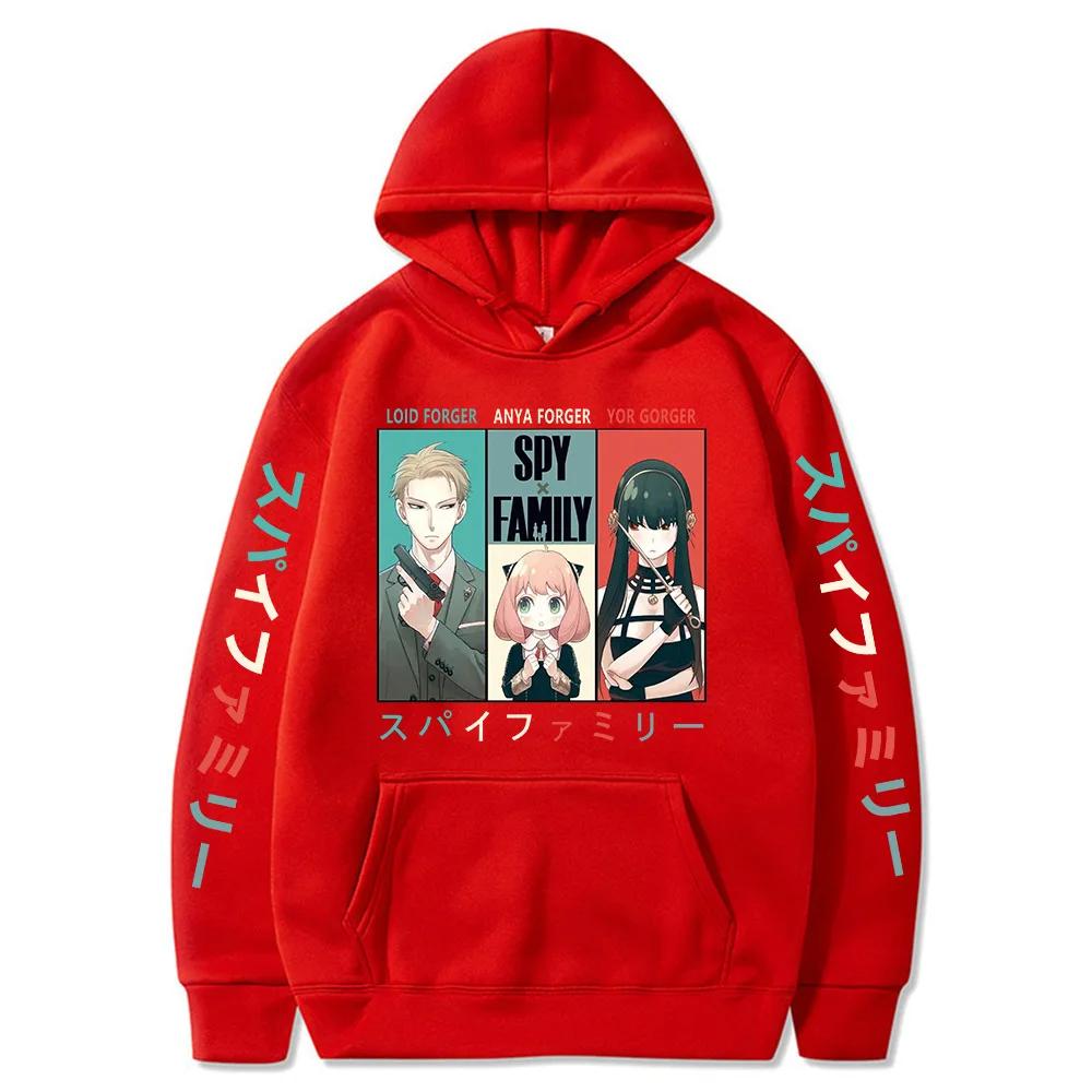 Autumn Anime Spy X Family Hoodie Anya and Bond Sweatshirt Hoody Tops Pullovers Hoodie Fleece Hoodies Sweatshirt for Girls