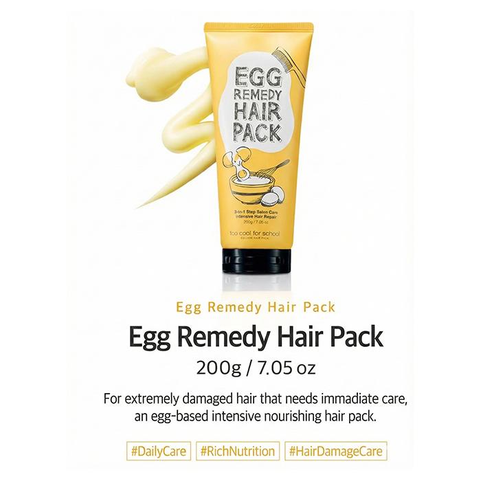 Маска для волос Egg Remedy Hair Pack