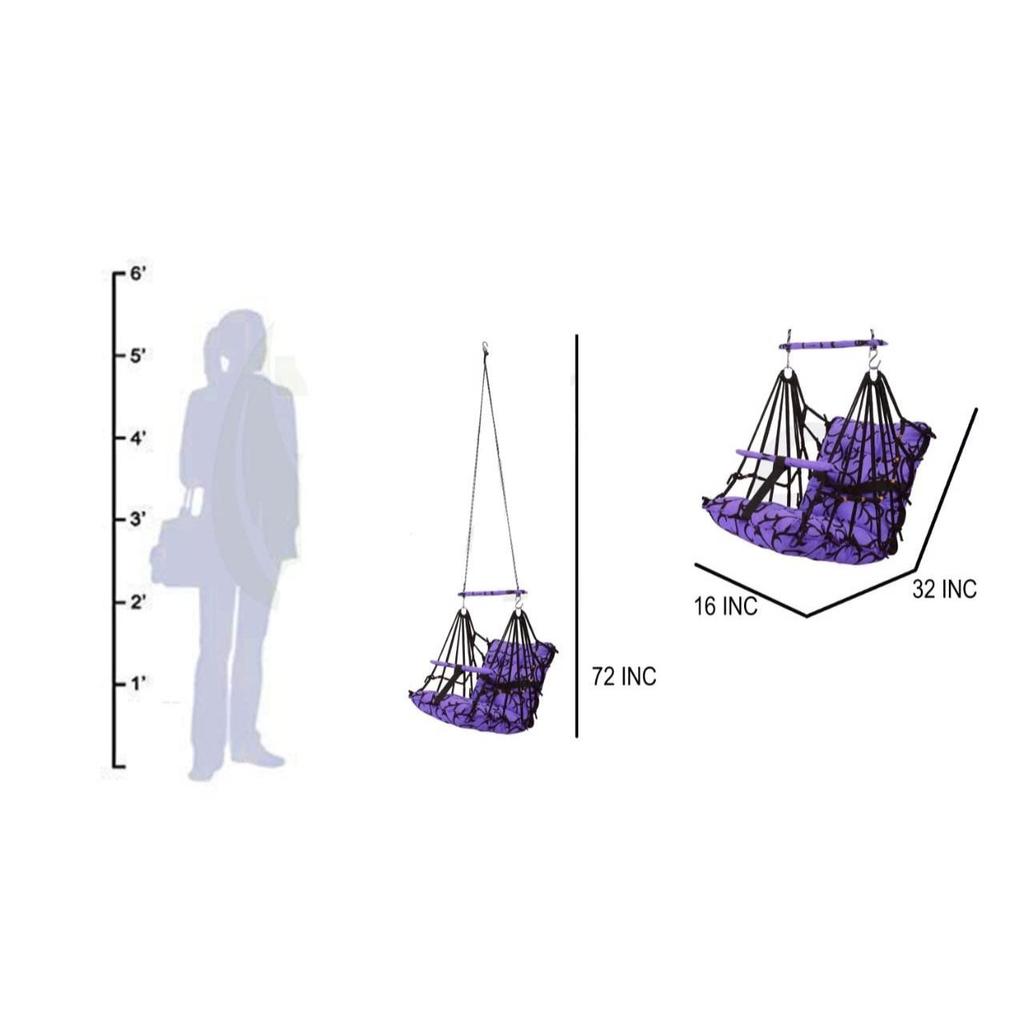 Хлопковое кресло-качалка для детей Детские складные и моющиеся 1-6 лет с ремнем безопасности