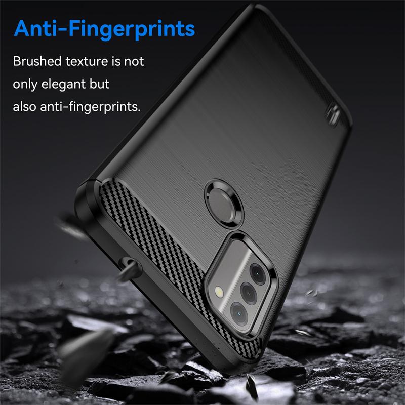 Для чехла Nokia C31 Чехол для Nokia C31 Бампер Силиконовый чехол из углеродного волокна для Nokia C31 C21 G21 X10 X20 X30 G20 G60 Чехол