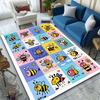 Multiple sizes Cartoon Bees Collection Carpet for Living Room Bedroom Sofa Home Decor Rus Non-slip Floor Mat Luxury Gift