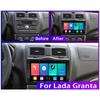 Android Car Radio For Lada Granta FL 2018-2024 Multimedia Player Head Unit Stereo GPS Navigation BT WIFI 1+16GB