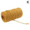 1 Roll Sewing Threads Cotton Rope 100Mx2mm Colored String Braided Woven Crafts Macrame Cord