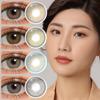 Color Contact Lenses For Eyes Yearly Lenses Gray Contact Lenses Eye Cosmetics Contacts Lens 1 Pair Colored Contact Lenses