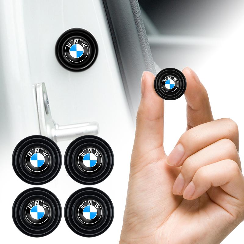 KSMH6 Motorcycle Sticker/Car Door Shock Stickers Absorber Soundproof Buffer Pier For BMW M E46 E90 E60 F30 F10 E39 E36 F20 G30 G20 E87
