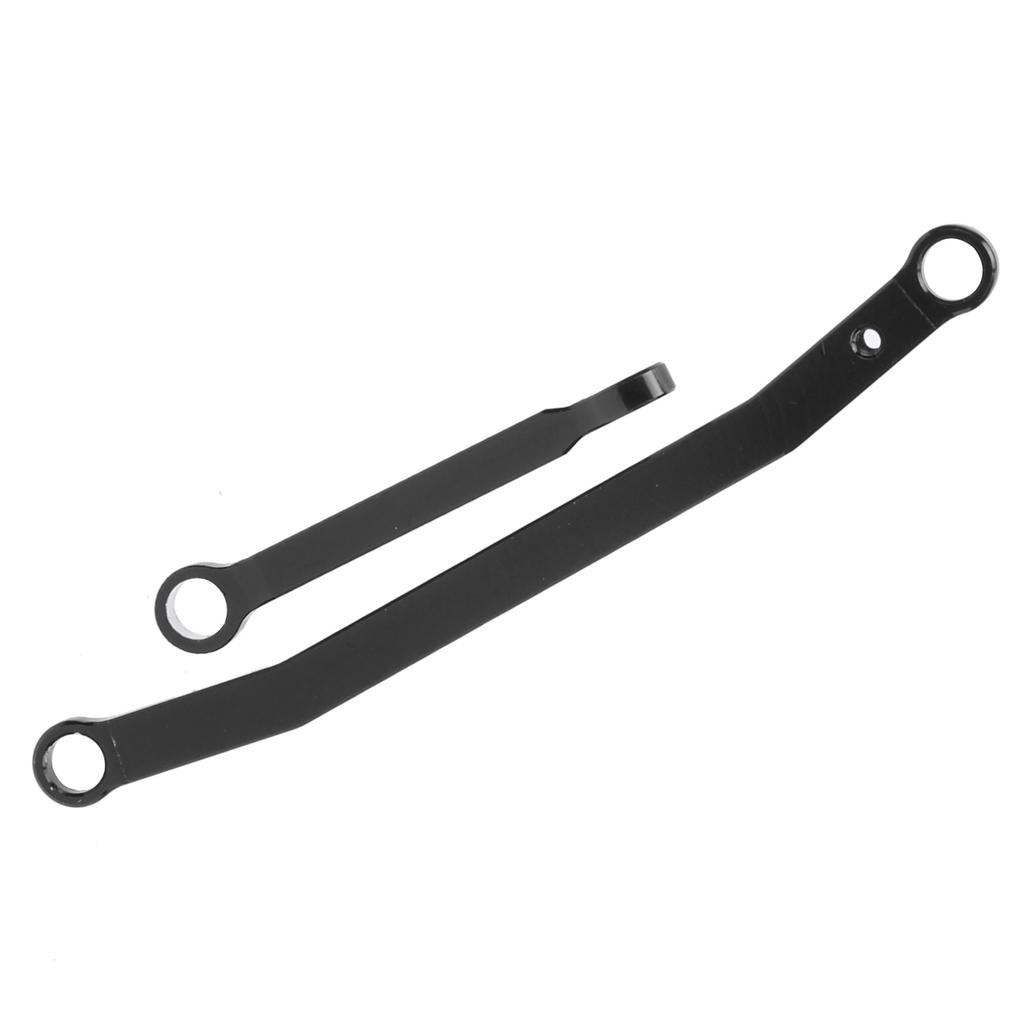 Aluminum Alloy Steering Linkage Tie Rod for 1 24 Axial SCX24 90081 RC Crawler Car PartsBlack