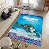 JIT 1pc Everyone in Finding Nemo Themed Area Rug – Soft Polyester, Machine Washable Rectangular Carpet for Bedrooms, Entryway, Office – Large Floor Ma