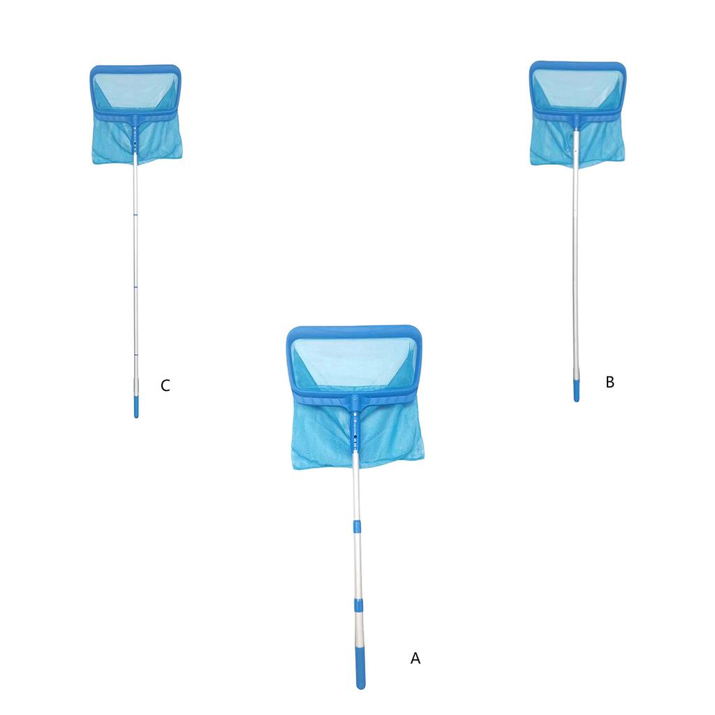 Сачок для бассейна Сетка для очистки листьев в бассейне Алюминиевый очиститель бассейна Сетка-грабли с мелкой ячейкой Принадлежности для аквариума/фонтана