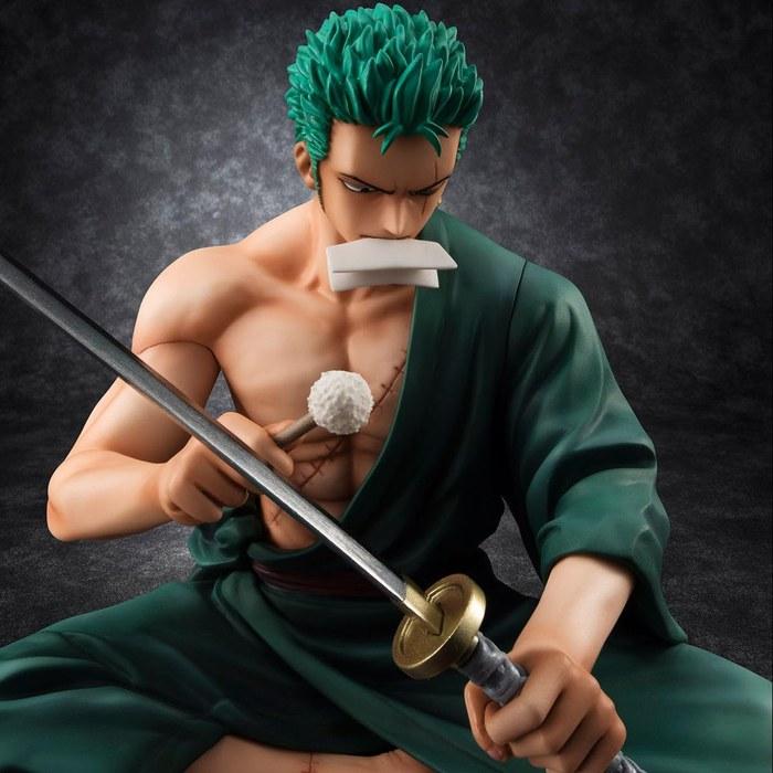 MegaHouse One Piece S.O.C. Пиратский портрет Ророноа Зоро Коллекционная фигурка 5,31 дюйма