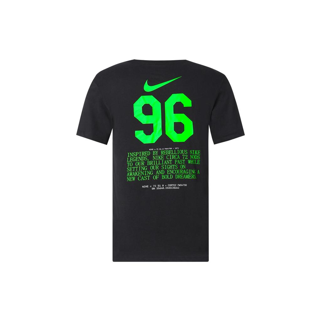 Nike Set-in Sleeve T-Shirt Men's Men's Black Black FD0053-010