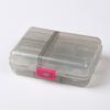 Коробка для таблеток многоразовая, устойчивая к трещинам, разделенная на влагостойкие классифицированные таблетки, прозрачная двухслойная с крышкой, аптечка для путешествий