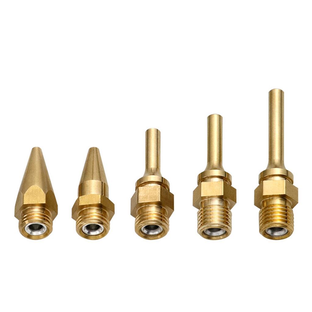 Высокоэффективное медное сопло для клеевого пистолета с термоклеем, герметичная конструкция для точных проектов склеивания