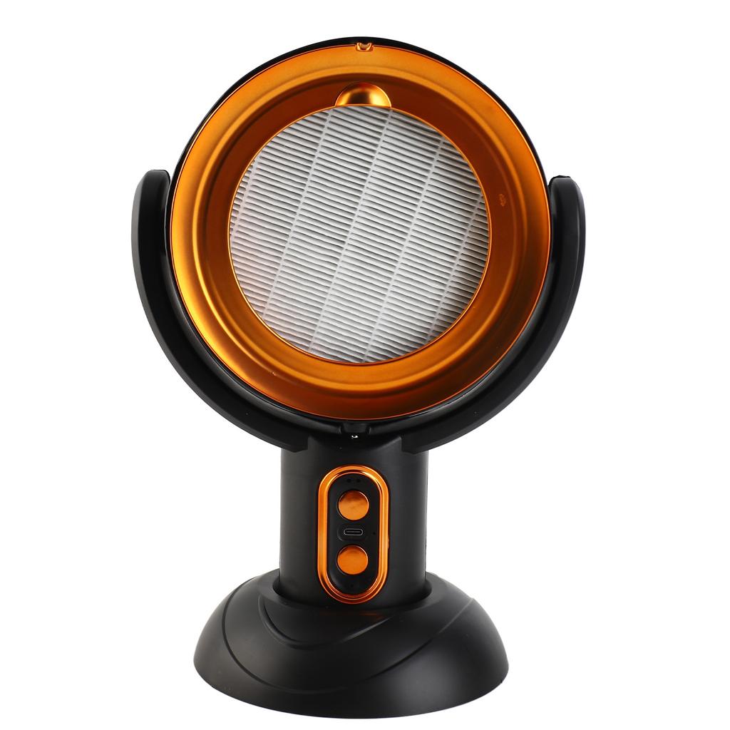 Desktop Range Hood 2 Speed Negative Ion USB Powered Portable Kitchen Exhaust Fan for Apartment 5V 8W