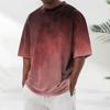 Summer Men's Popular T-shirt Printed Round Neck Short Sleeve T-shirt