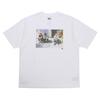 Vans Футболка Atiba Ss Tee Vn000qjpwht Белая