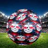 RB Leipzig Print Size 5 Soccer Ball, PU Wear Resistant Football for Match Training and Daily Practice, Birthday Gift for Soccer Fans