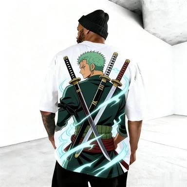 2026 New 'One Piece' Anime Print Short Sleeve T-Shirt Unisex T-Shirt Men's Top Summer T-Shirt Y2K Style Street Wear