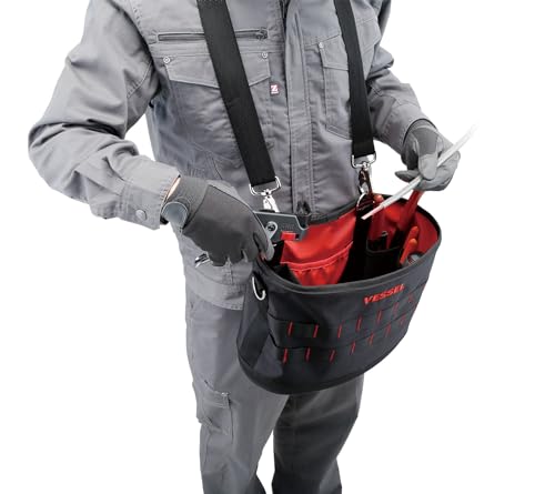 VESSEL Прочное ведро Tough Fit Bucket M Ведро электрика с крюком TBK-300
