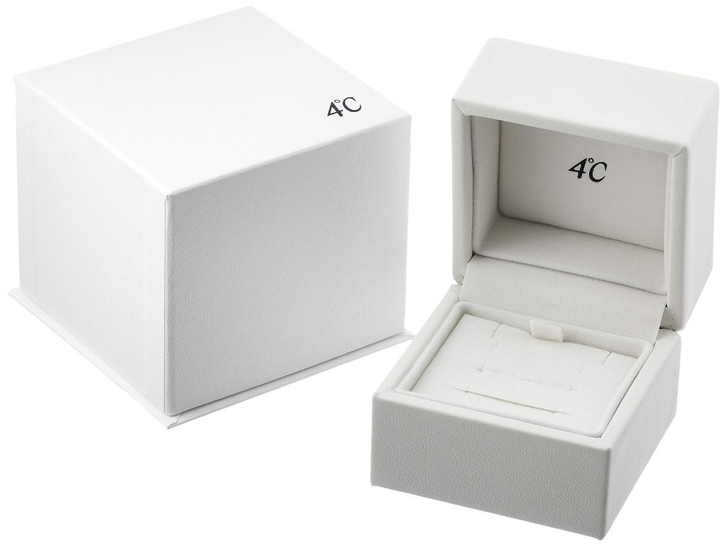 [4℃] Ожерелье из розового золота 10 карат [Камень рождения декабря] 11174-612-3117-00-00 Женское