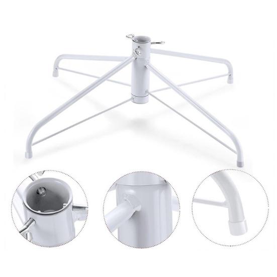 Металлическая подставка для рождественской елки Универсальная складная основа для рождественской елки Замена Подставка для искусственной елки Подходит для шеста 0,75-1,25 дюйма