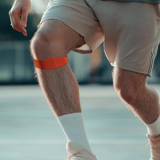 Поддерживающий ремешок для надколенника для мужчин и женщин, регулируемая нескользящая лента для надколенника для облегчения боли, стабилизатор, наколенник