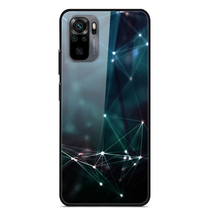 Закаленное Стекло Чехол Для Xiaomi Redmi Note10 Pro Чехол Стеклянная Задняя Крышка Для Xiaomi Redmi Note 10 10Pro Max Чехол Note10 5G Корпус