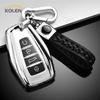 TPU Car Remote Key Case Cover For Geely Coolray Atlas Boyue NL3 Emgrand X7 EX7 GT GC9 Borui SUV Protected Shell Fob Accessories