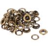 Ichinen Access Family Tool Eyelets #22 Antique Gold, 30 Pairs, 56114