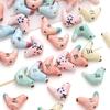 20x14mm Pigeon Ceramic Hand-Painted Bead For DIY Bracelets Necklaces Jewelry Making