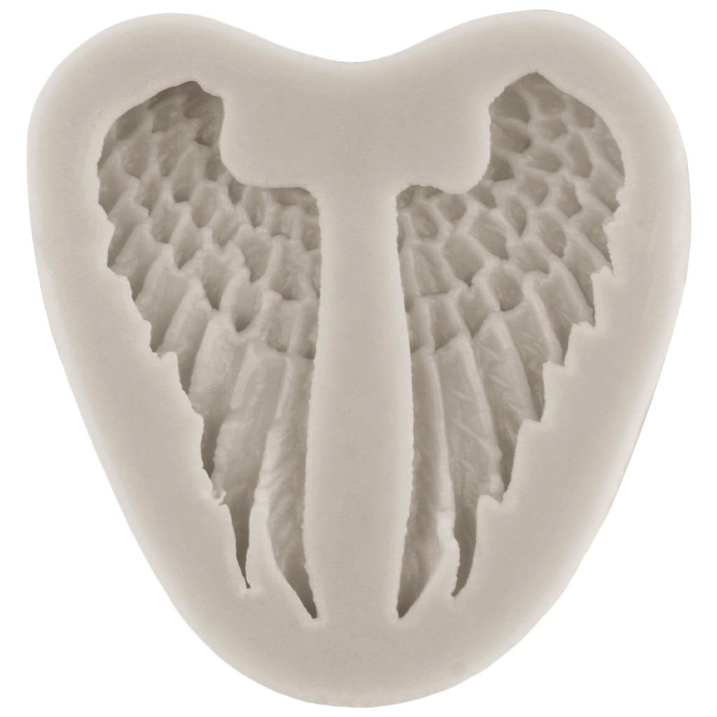 Крылья ангела, силиконовые формы для помадки для украшения торта, топпер для кексов, конфеты, шоколадная жвачка, паста, формы из полимерной глины