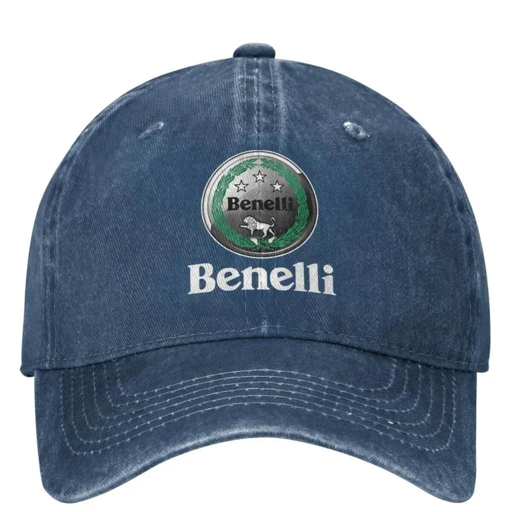 Benelli Racing Мотокросс Мотоцикл Мерч Унисекс Бейсболки Мотоциклетные Потертые Стиранные Кепки Классические Наружные Snapback