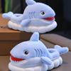 Warm Children's Shoes Suitable for Cute Shark Designs for Boys and Girls, Creative Autumn and  Winter  Indoor  Slippers